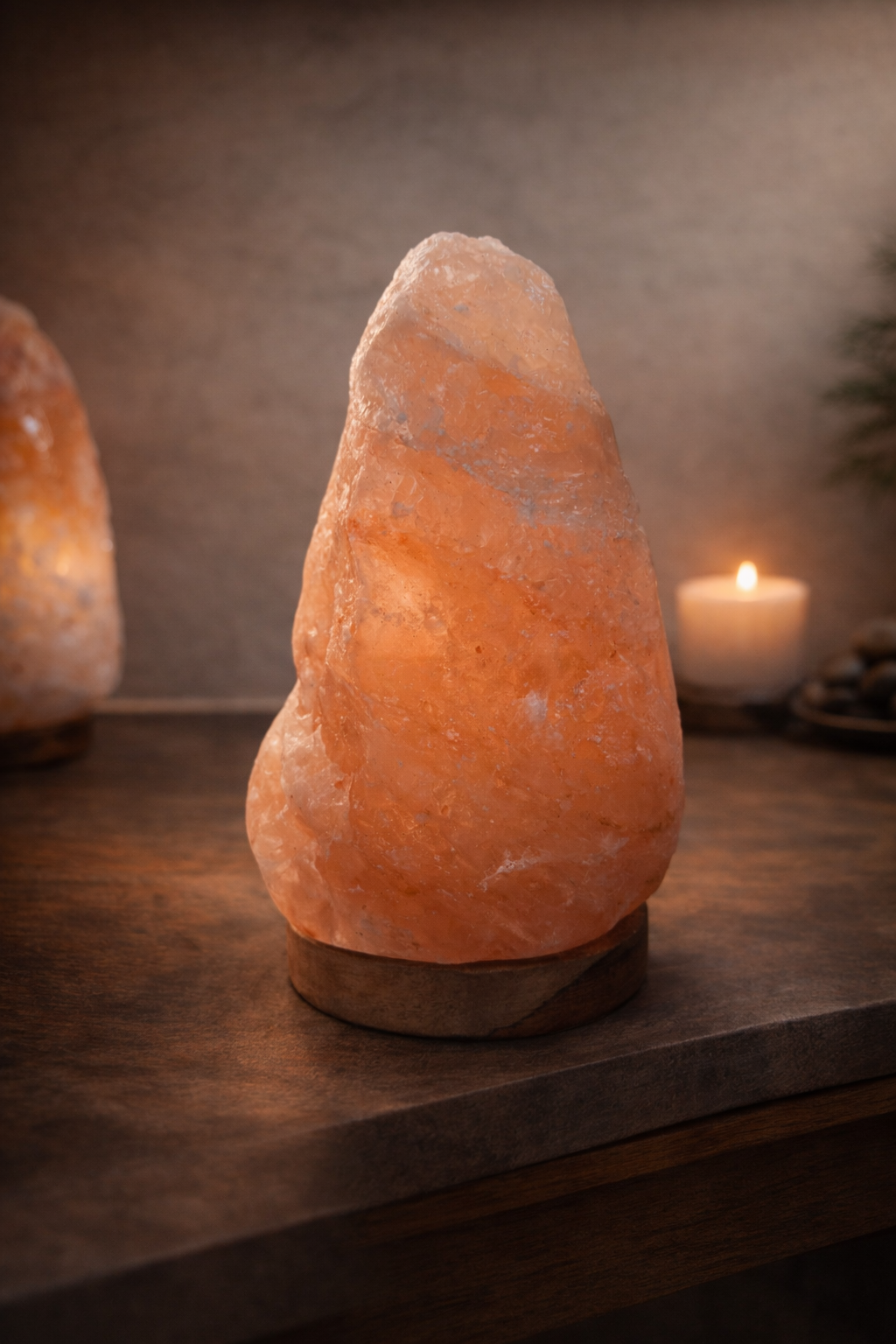 Lámpara de Sal del Himalaya Natural — Piedra en Bruto
